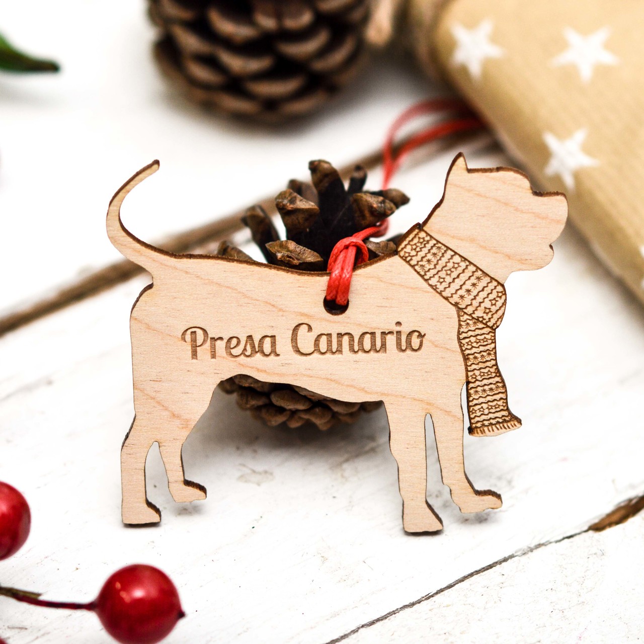 Personalised Presa Canario Decoration