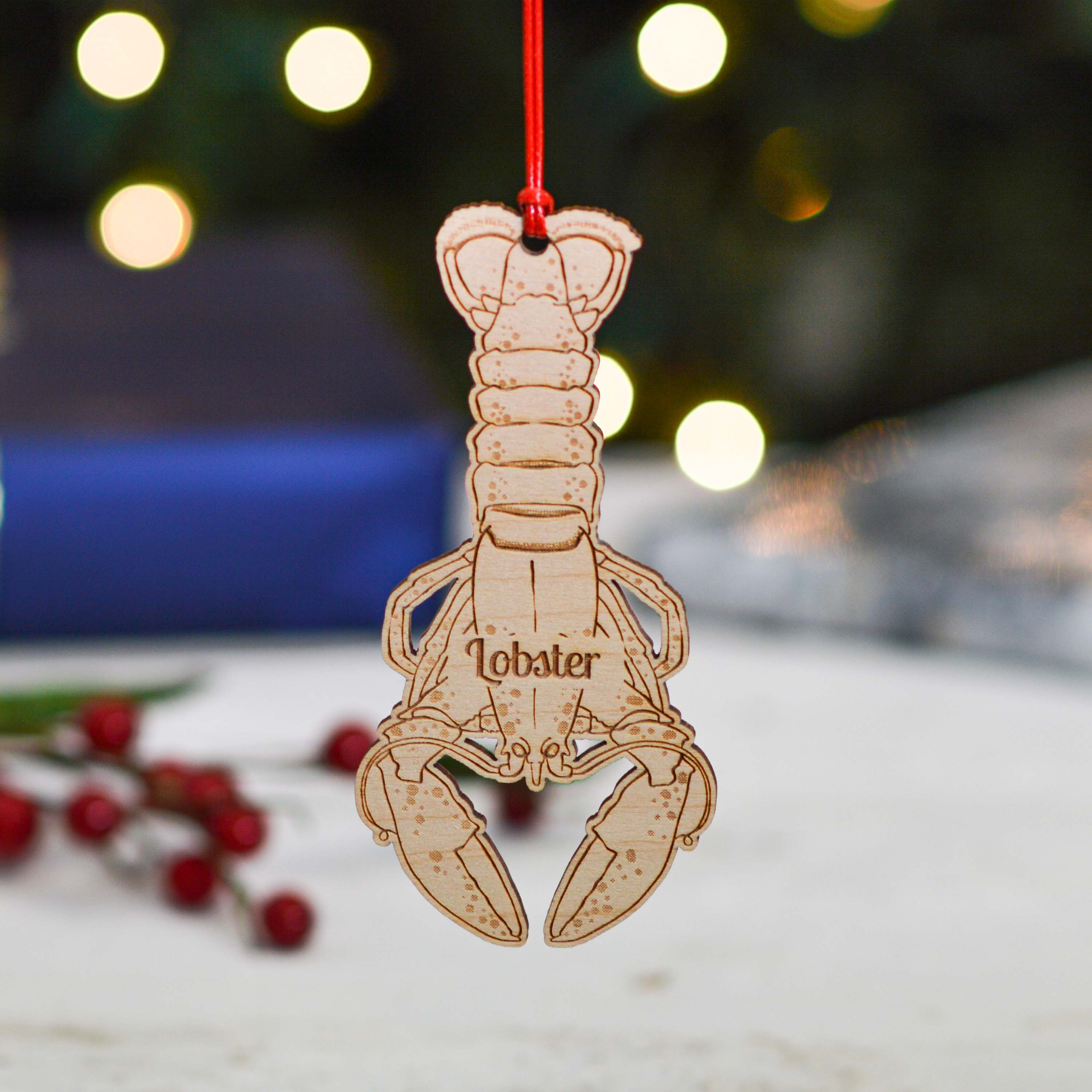 Personalised Lobster Decoration