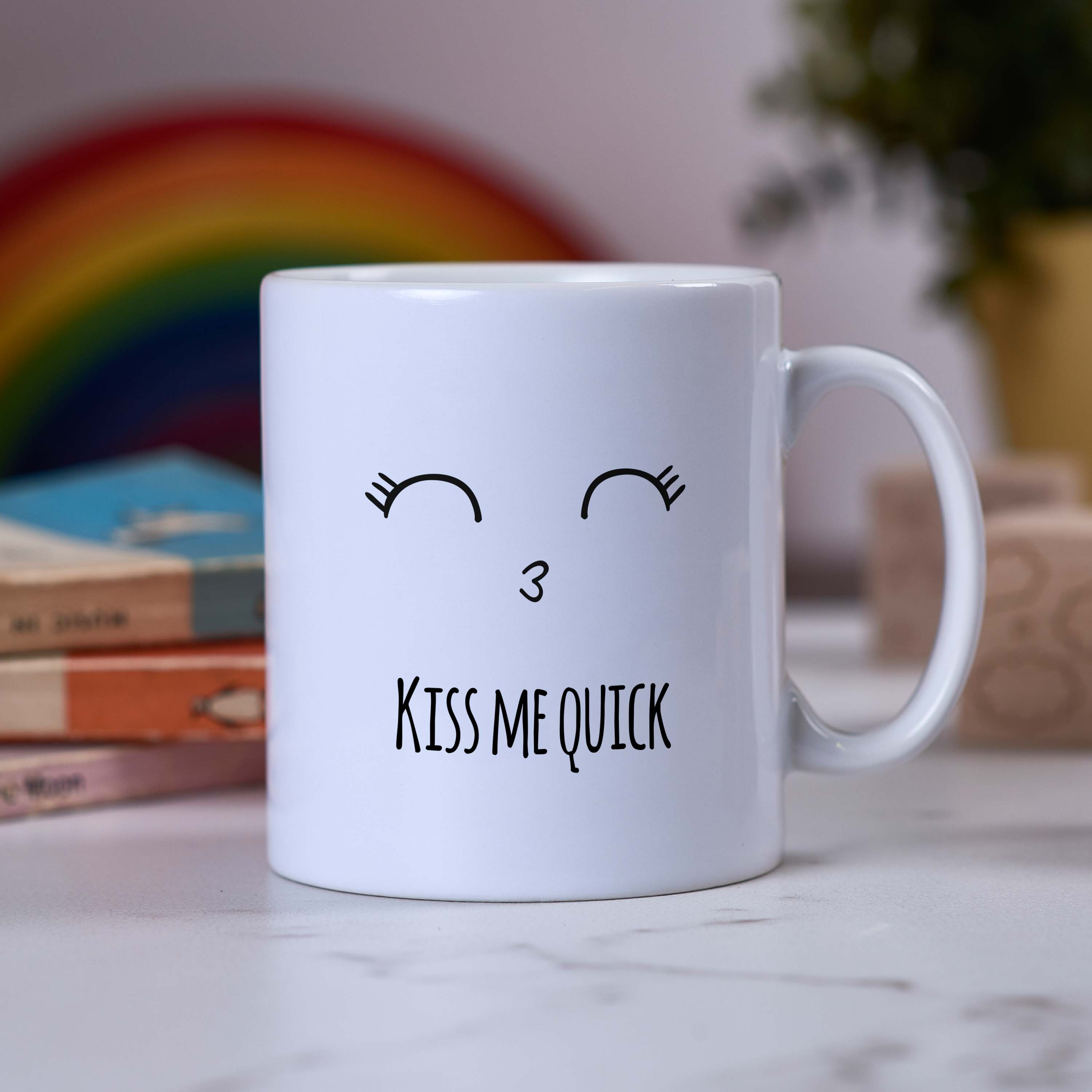 Kiss me quick Mug