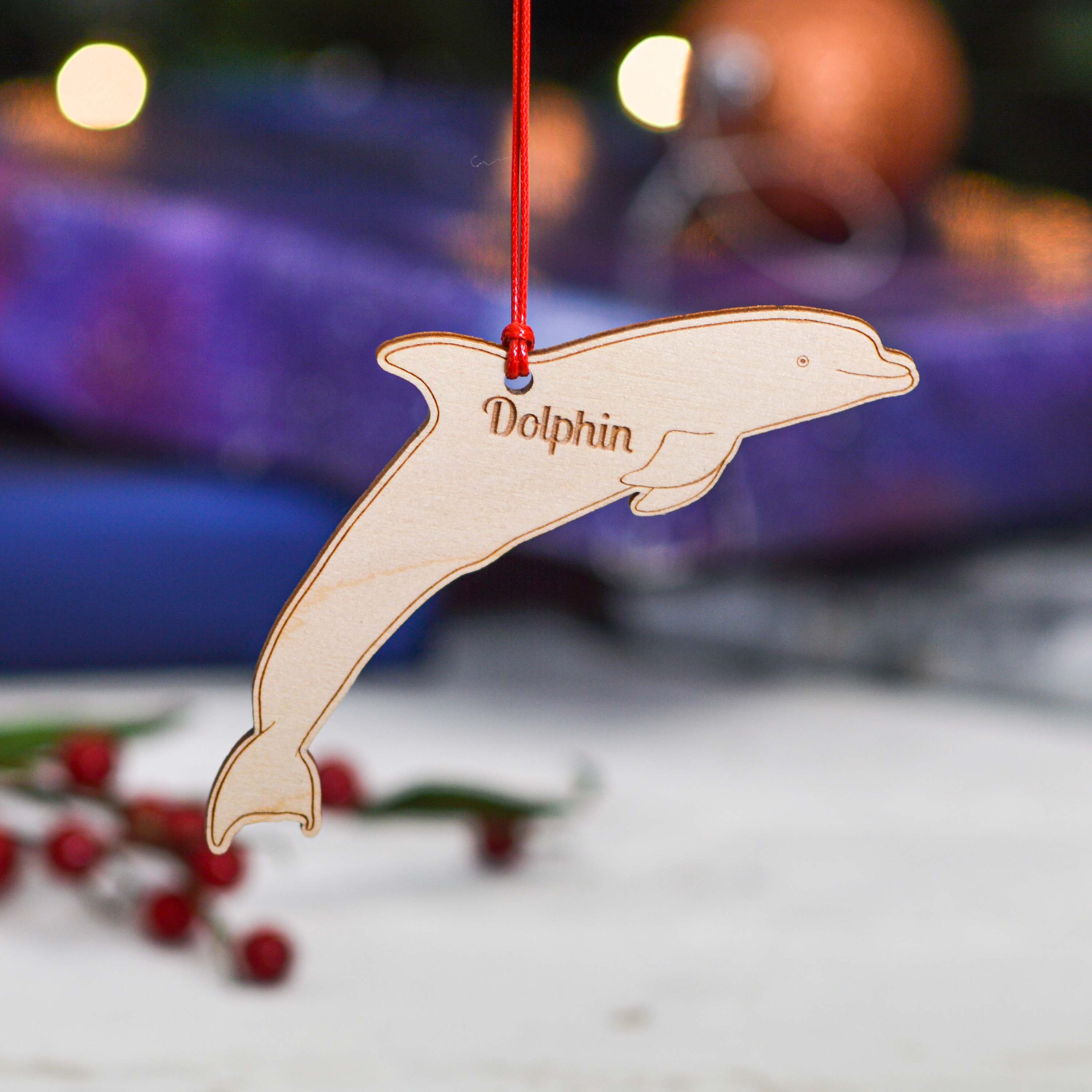 Personalised Dolphin Decoration