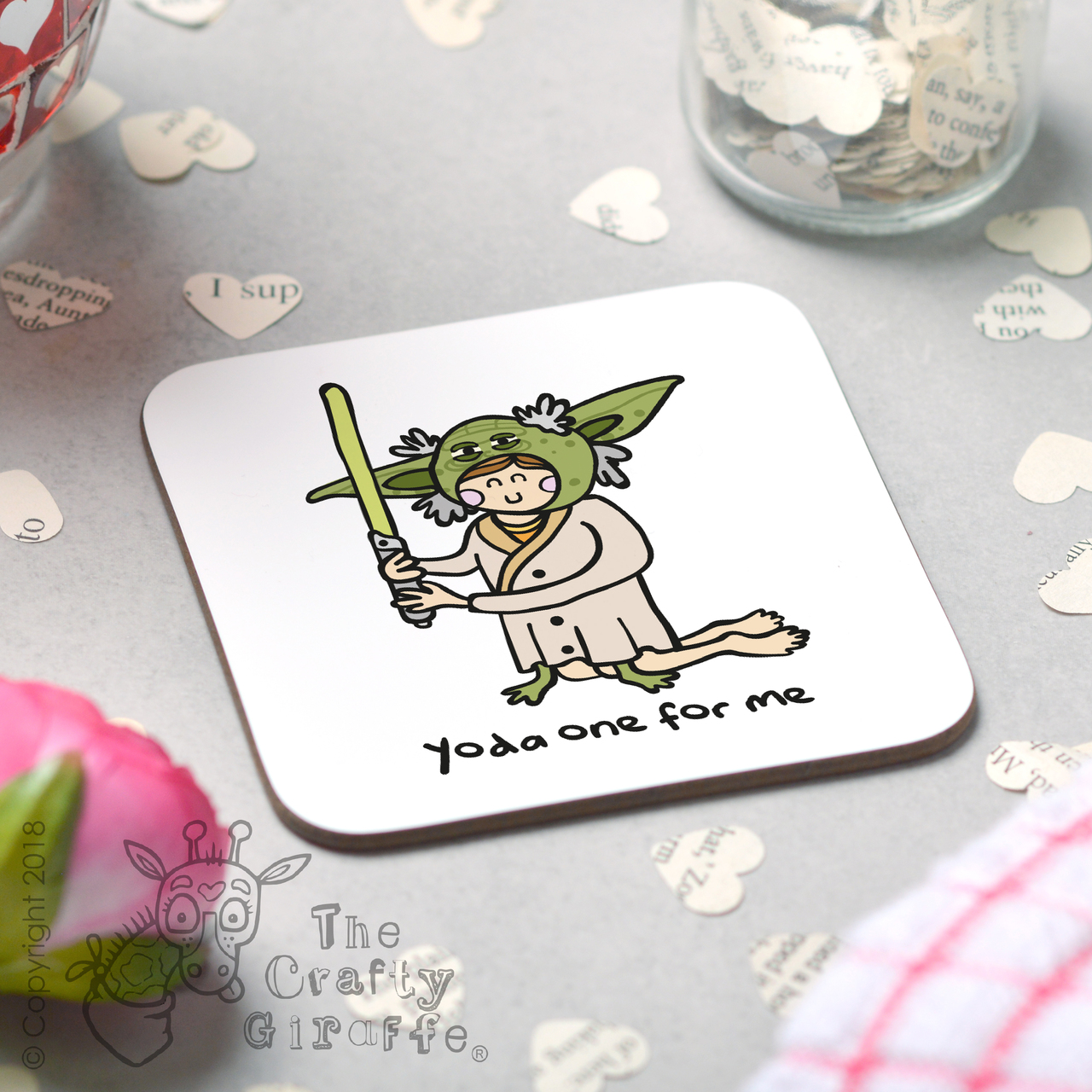 Yoda one for me Coaster