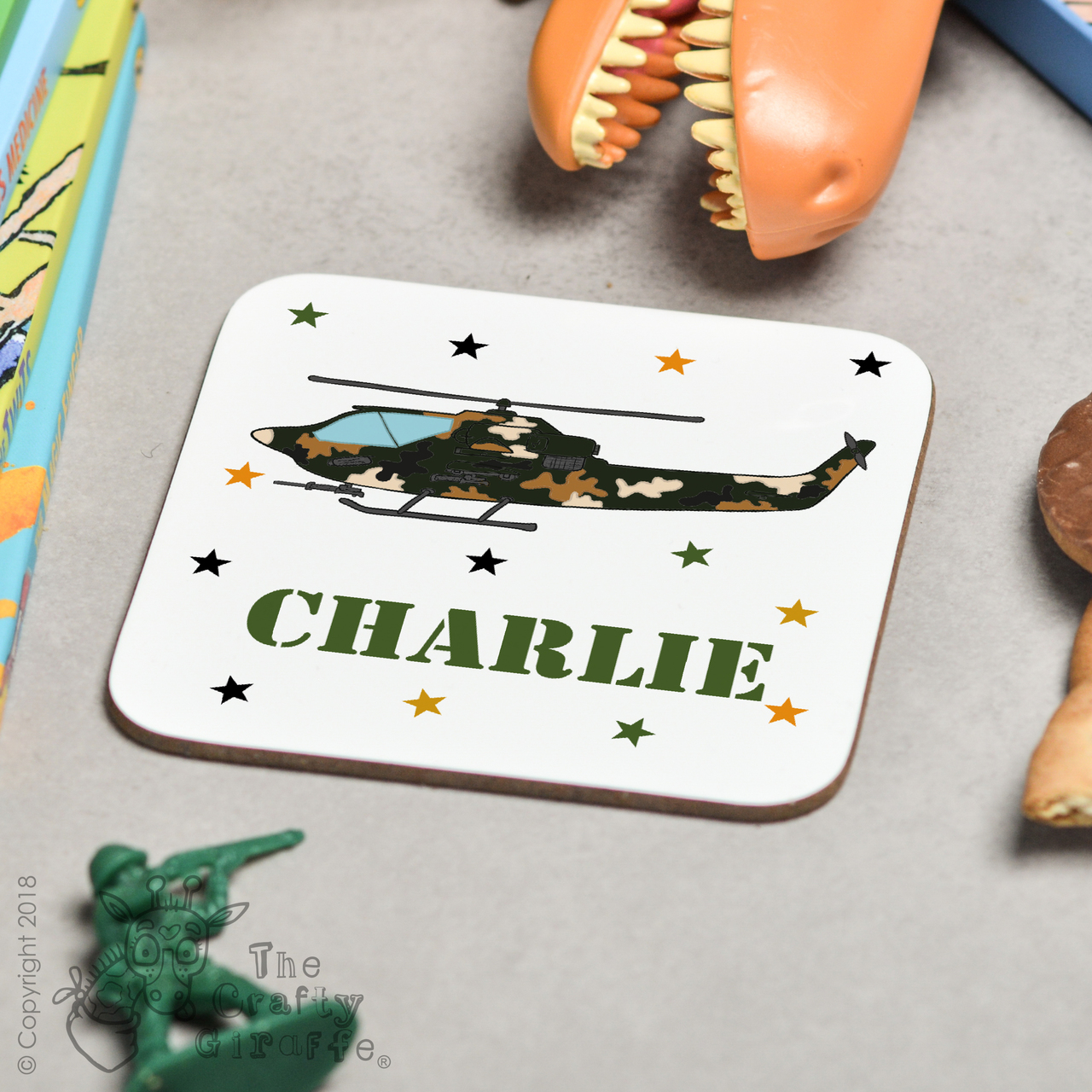 Personalised Attack Helicopter Coaster