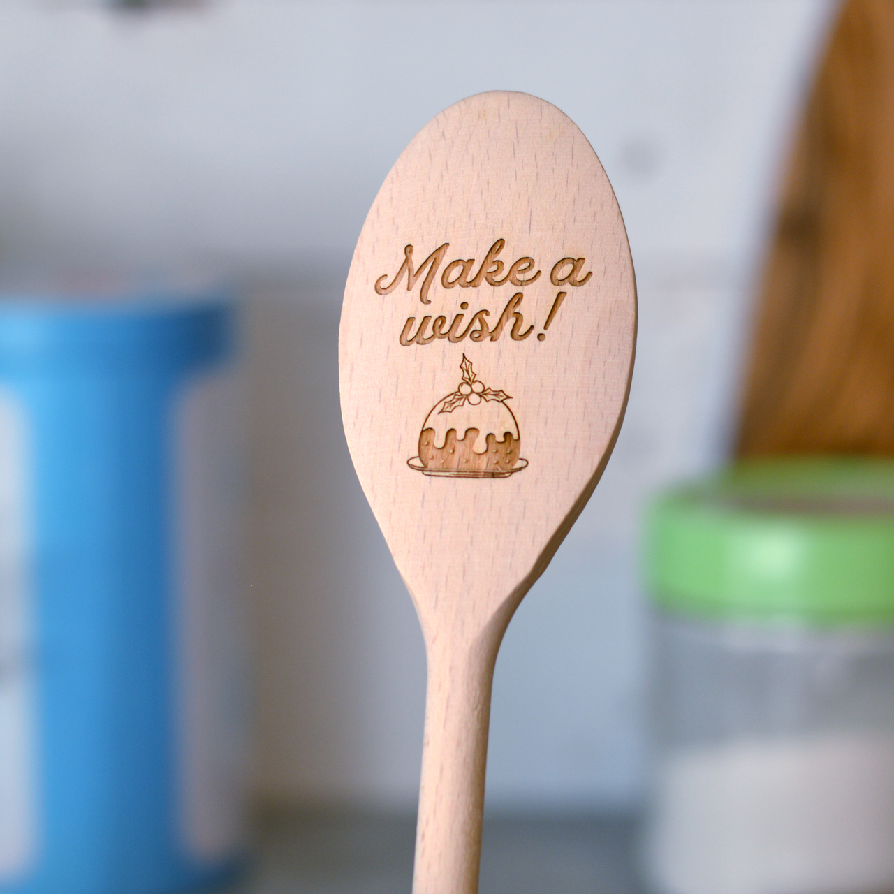 Personalised Make a wish Wooden Spoon
