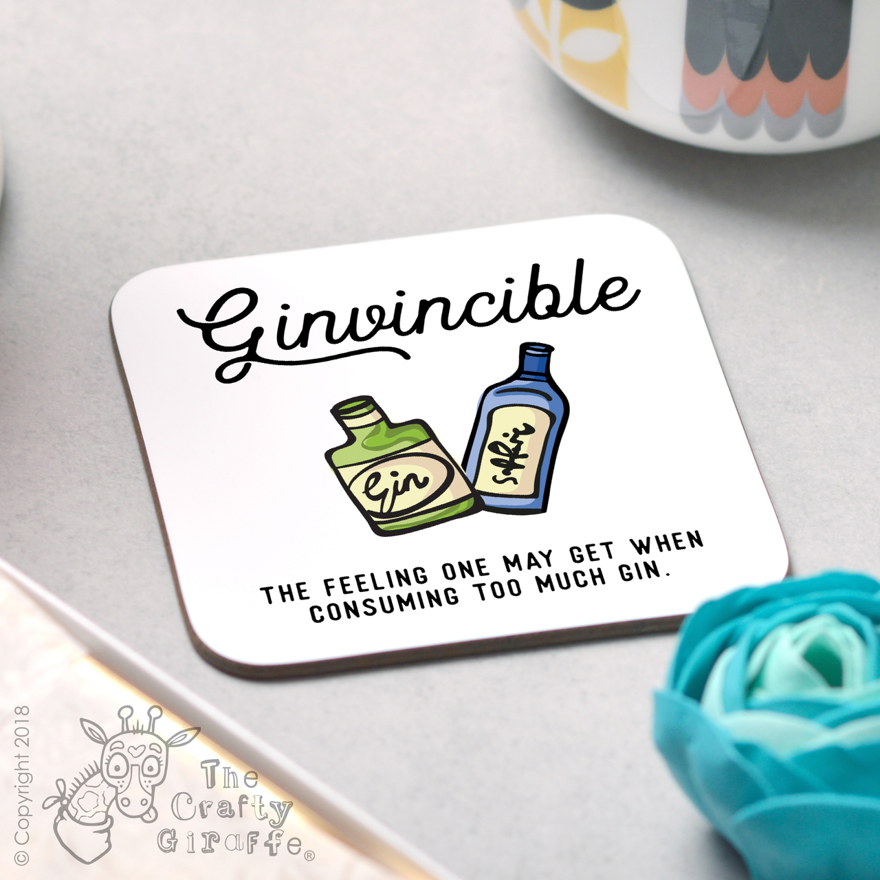 Ginvincible Coaster