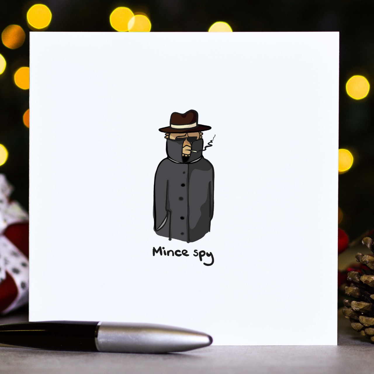 Mince spy – Christmas Card