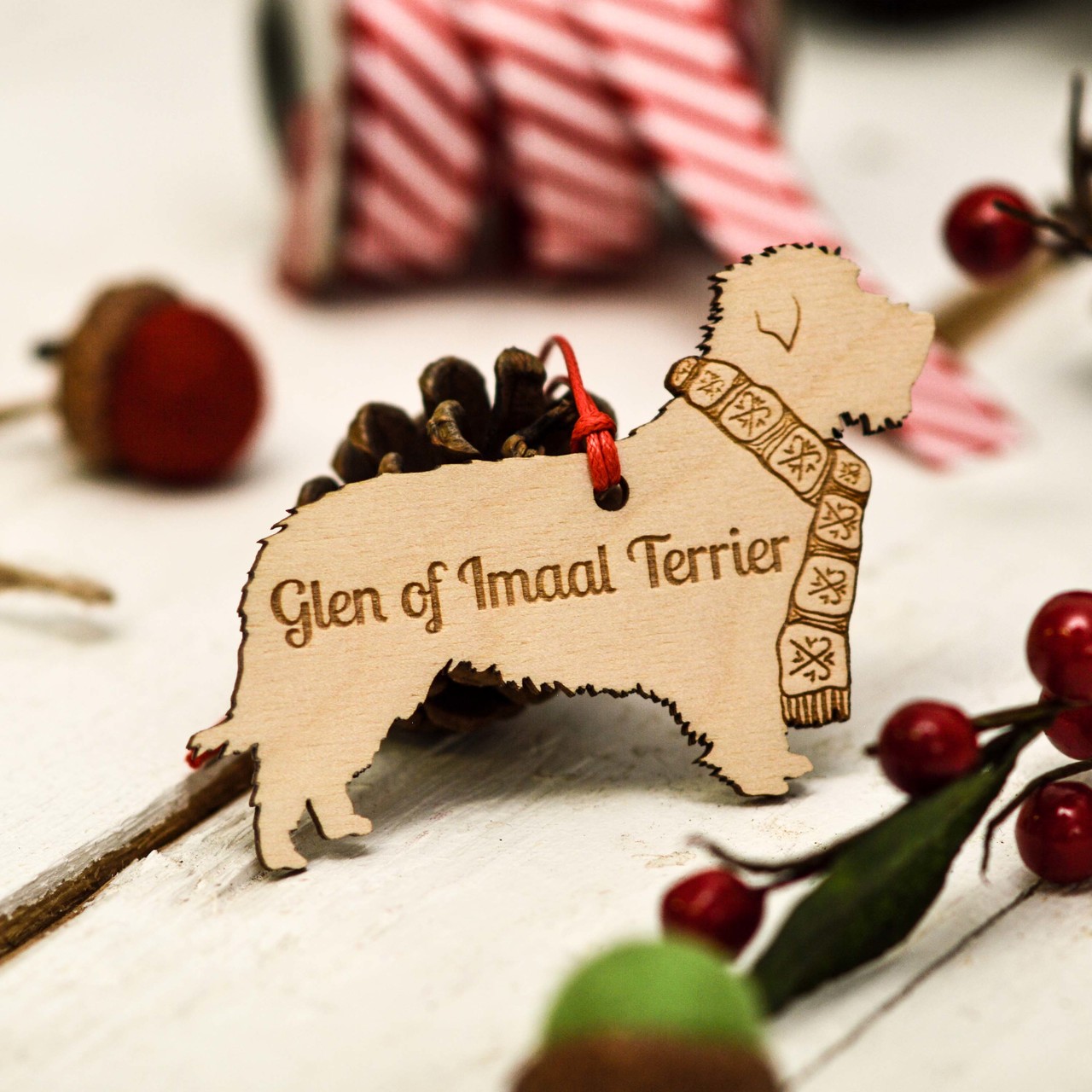 Personalised Glen of Imaal Terrier Decoration