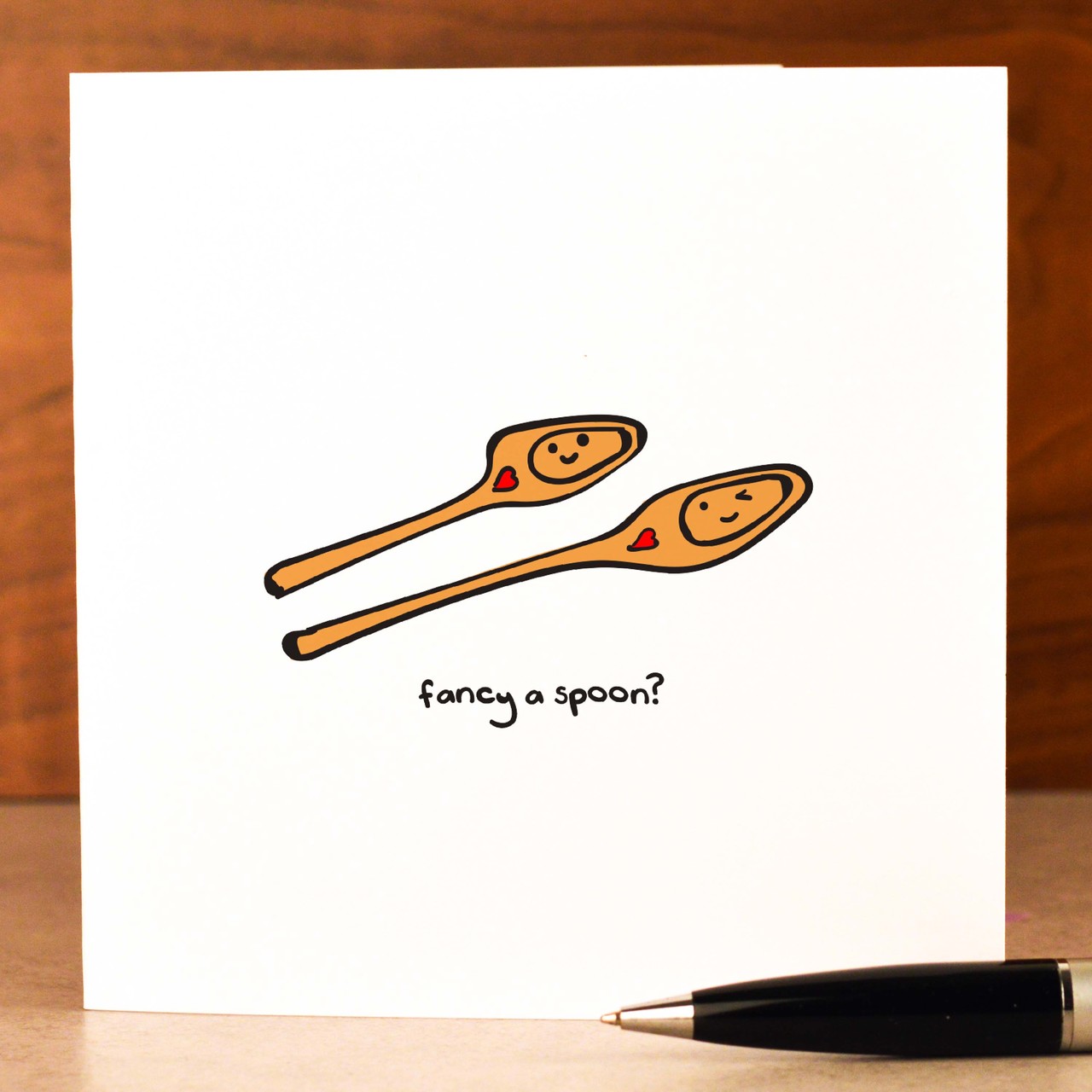 Fancy a Wooden Spoon? Card