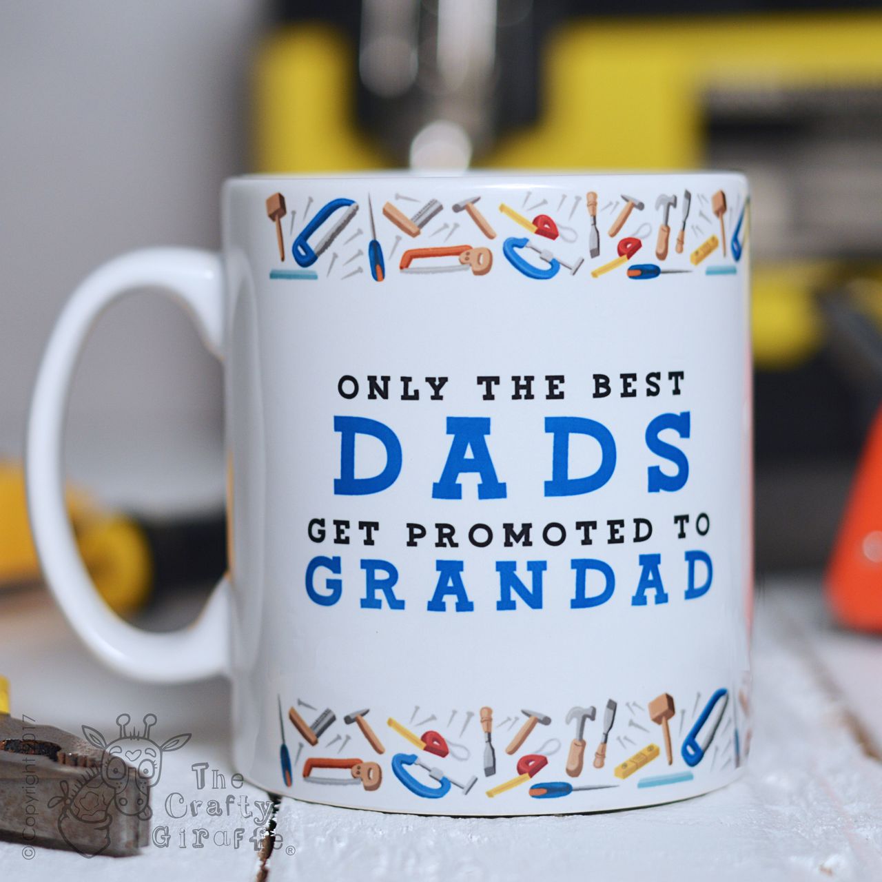 Personalised Only the best Dads (Tools) Mug