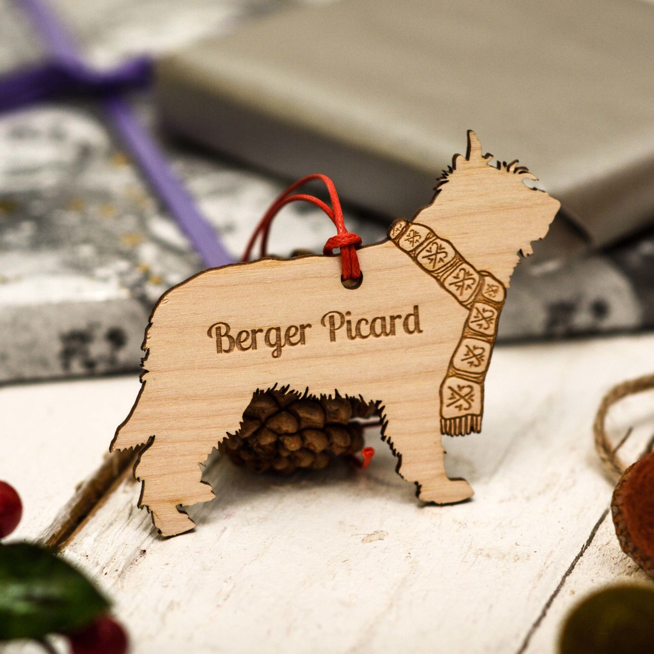 Personalised Berger Picard Decoration