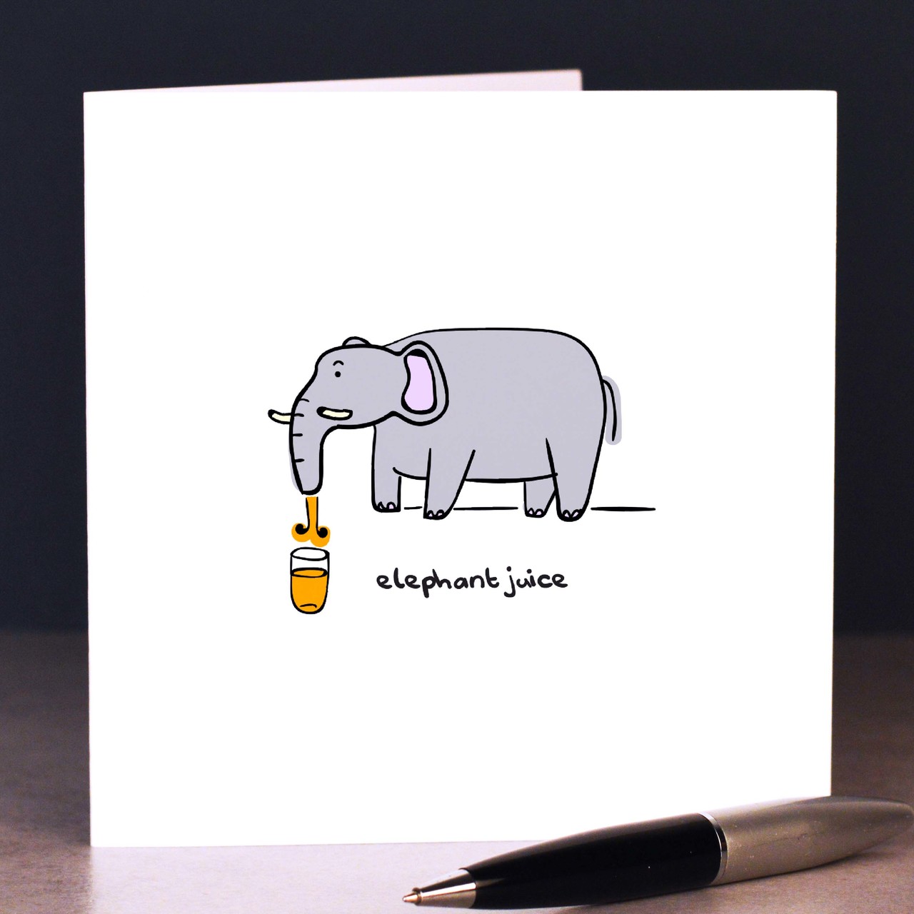Elephant juice Mother’s Day Card