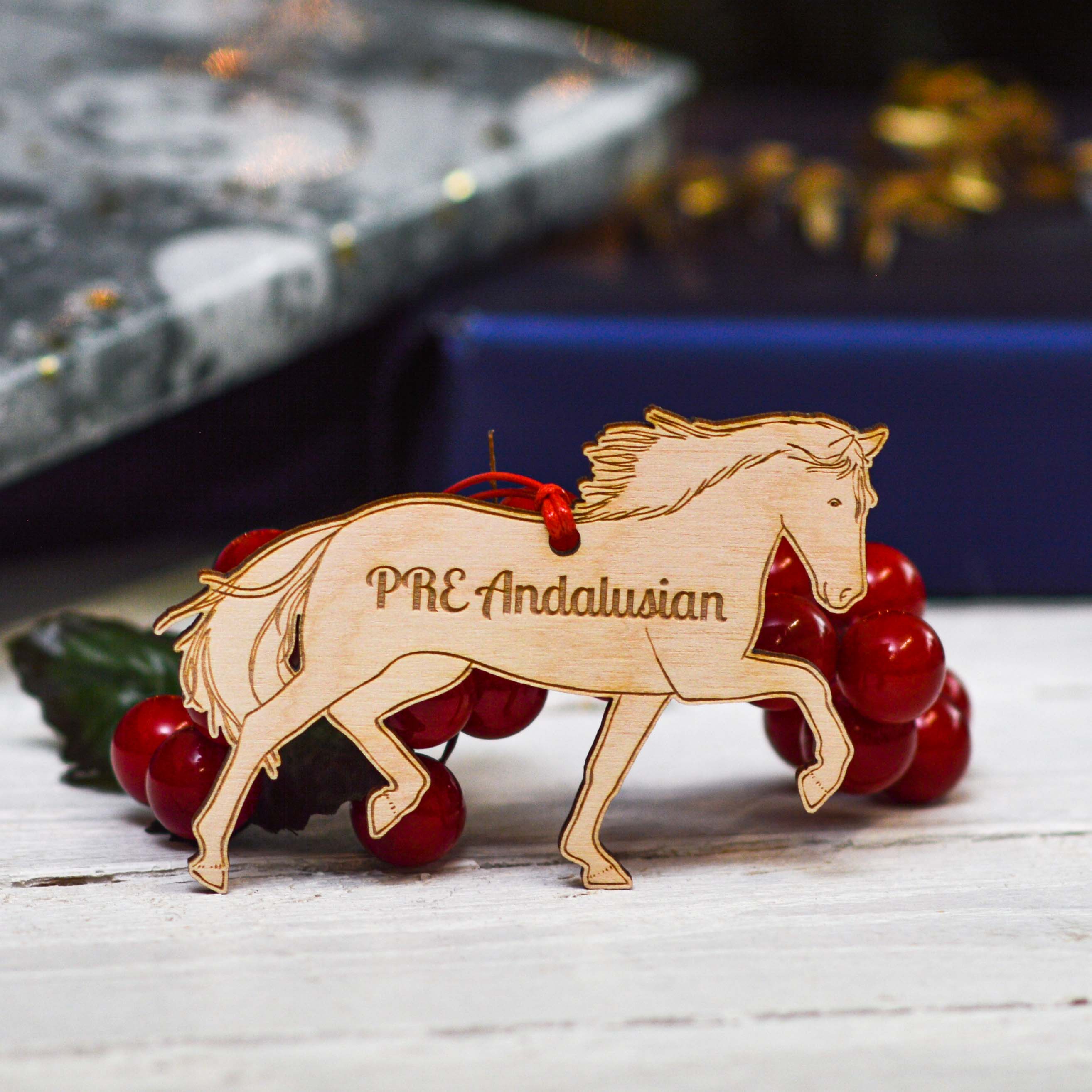 Personalised PRE Andalusian Horse Decoration