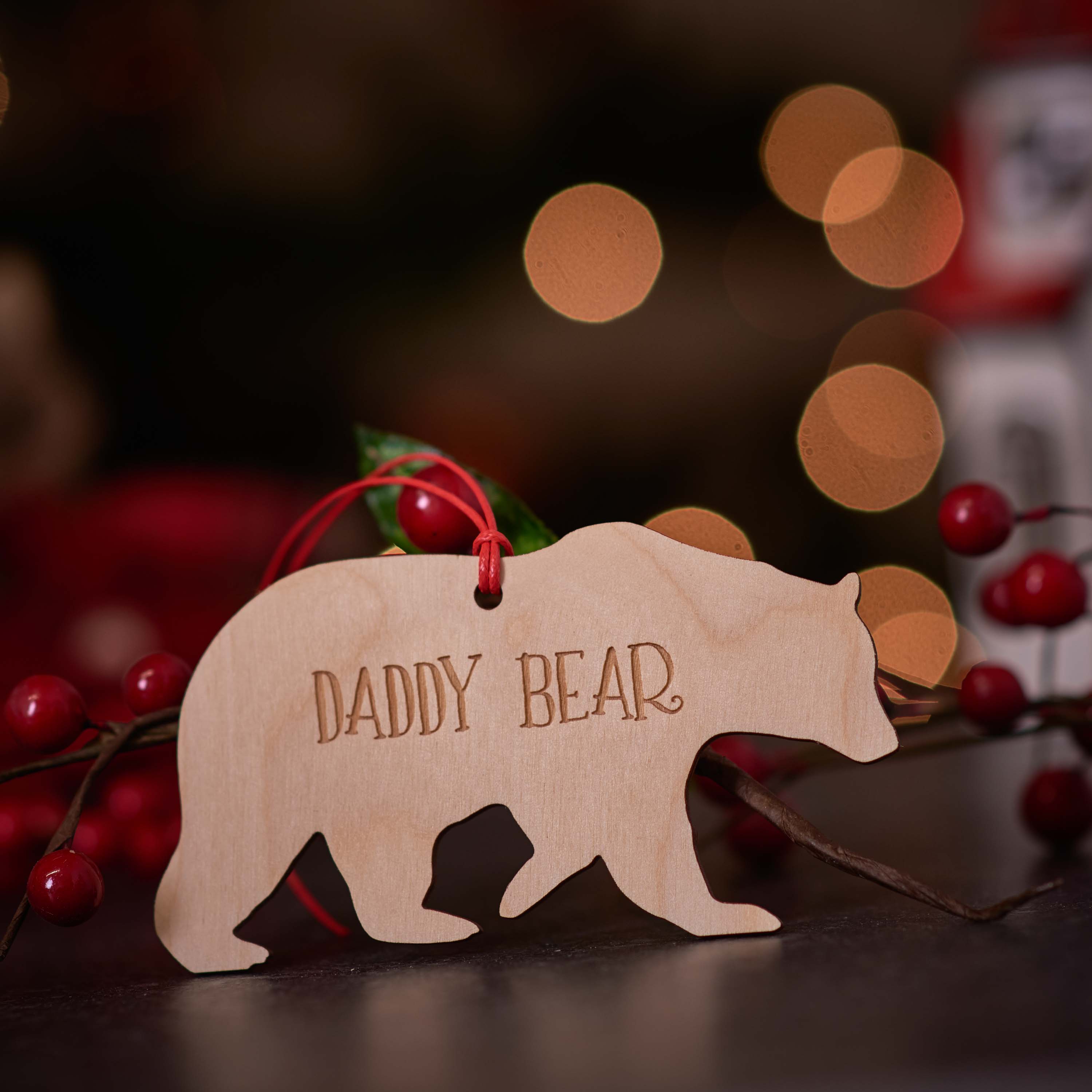 Personalised Polar Bear Decoration
