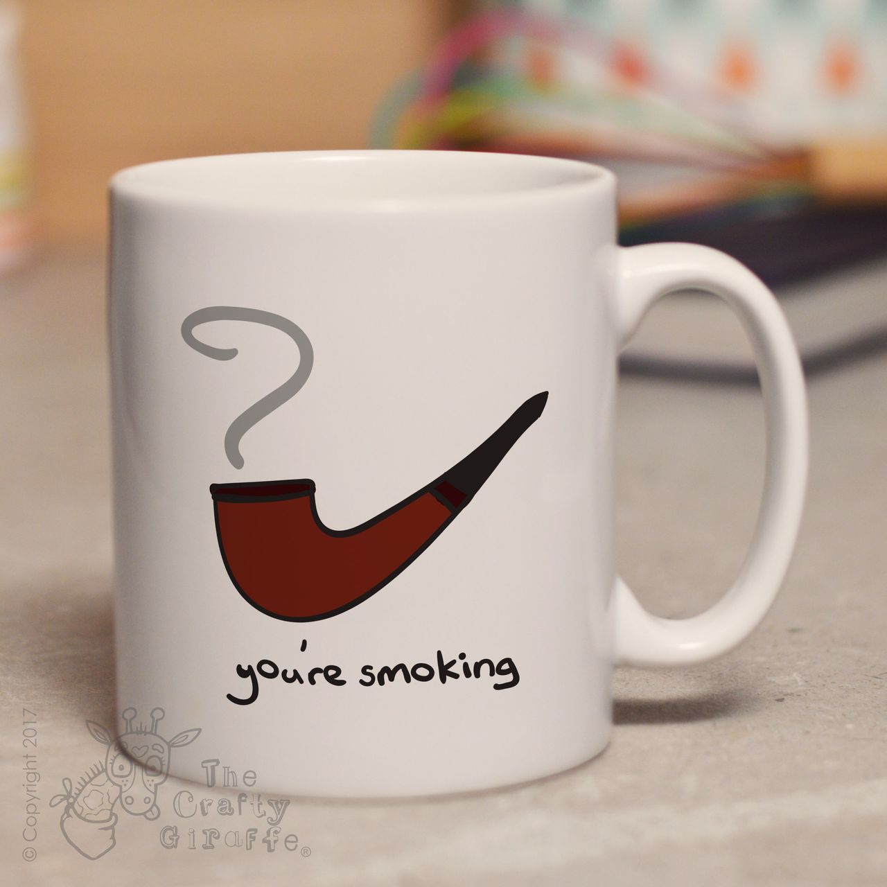 You’re smoking mug