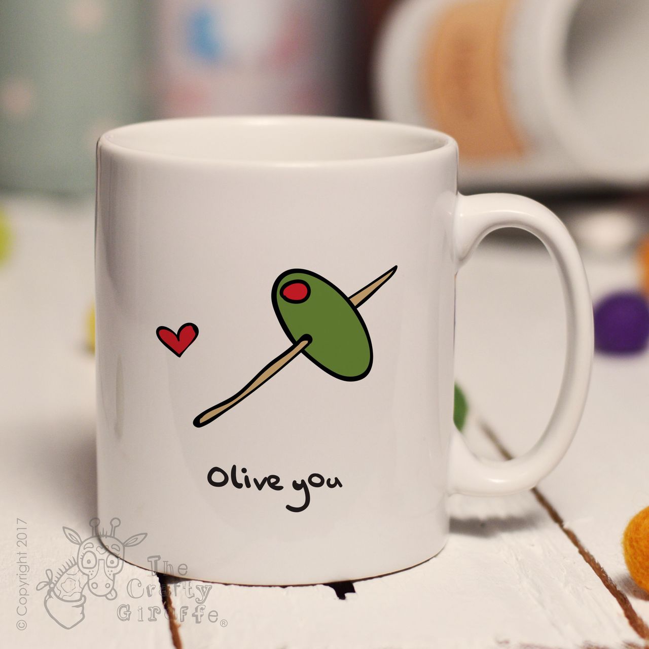 Olive you mug
