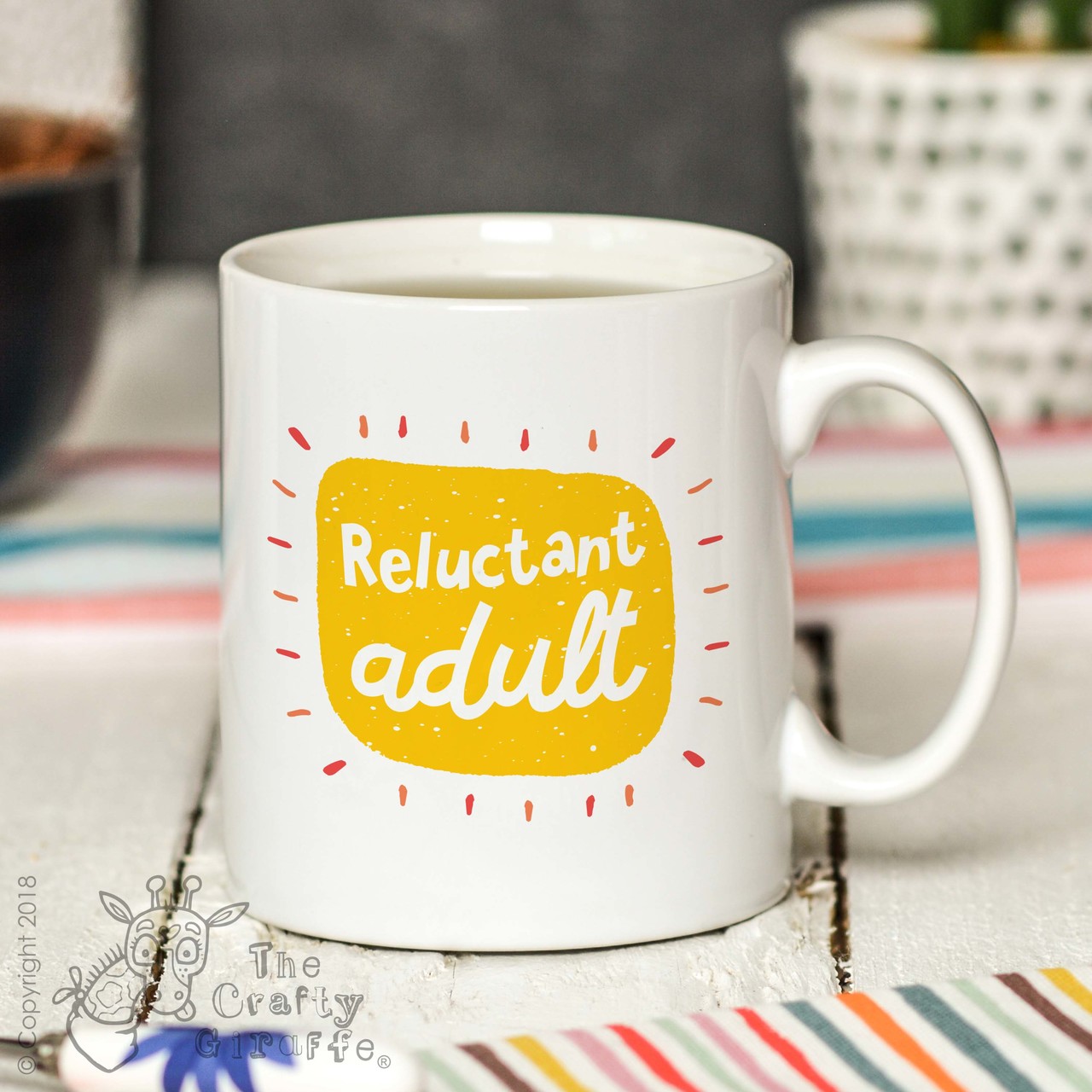 Reluctant adult Mug