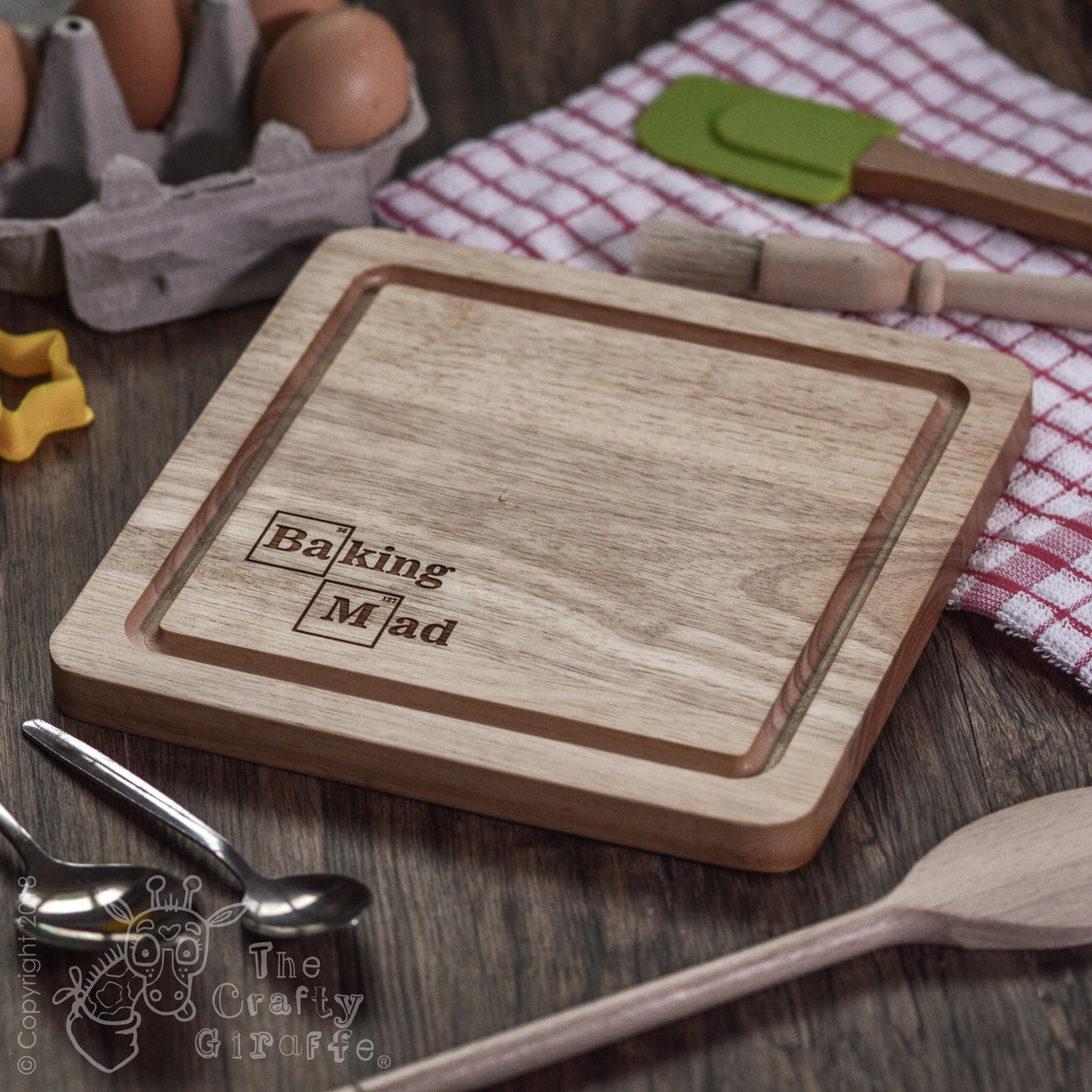 Baking Mad Wooden Board