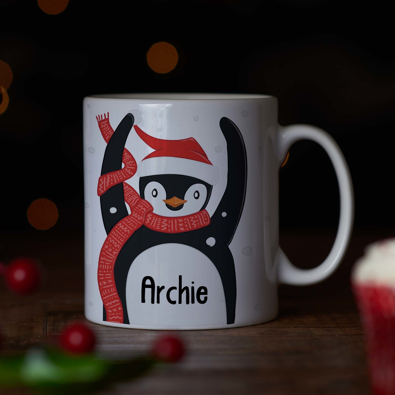 Personalised – Penguin Mug
