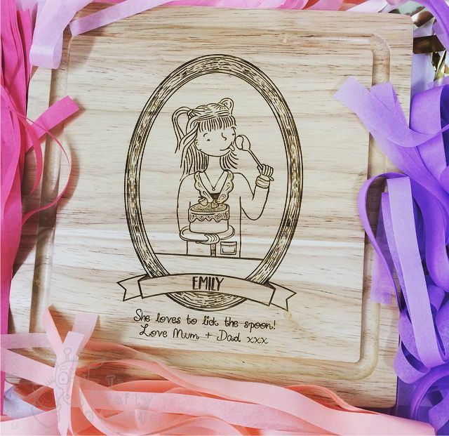 Personalised “Emily” Wooden Board