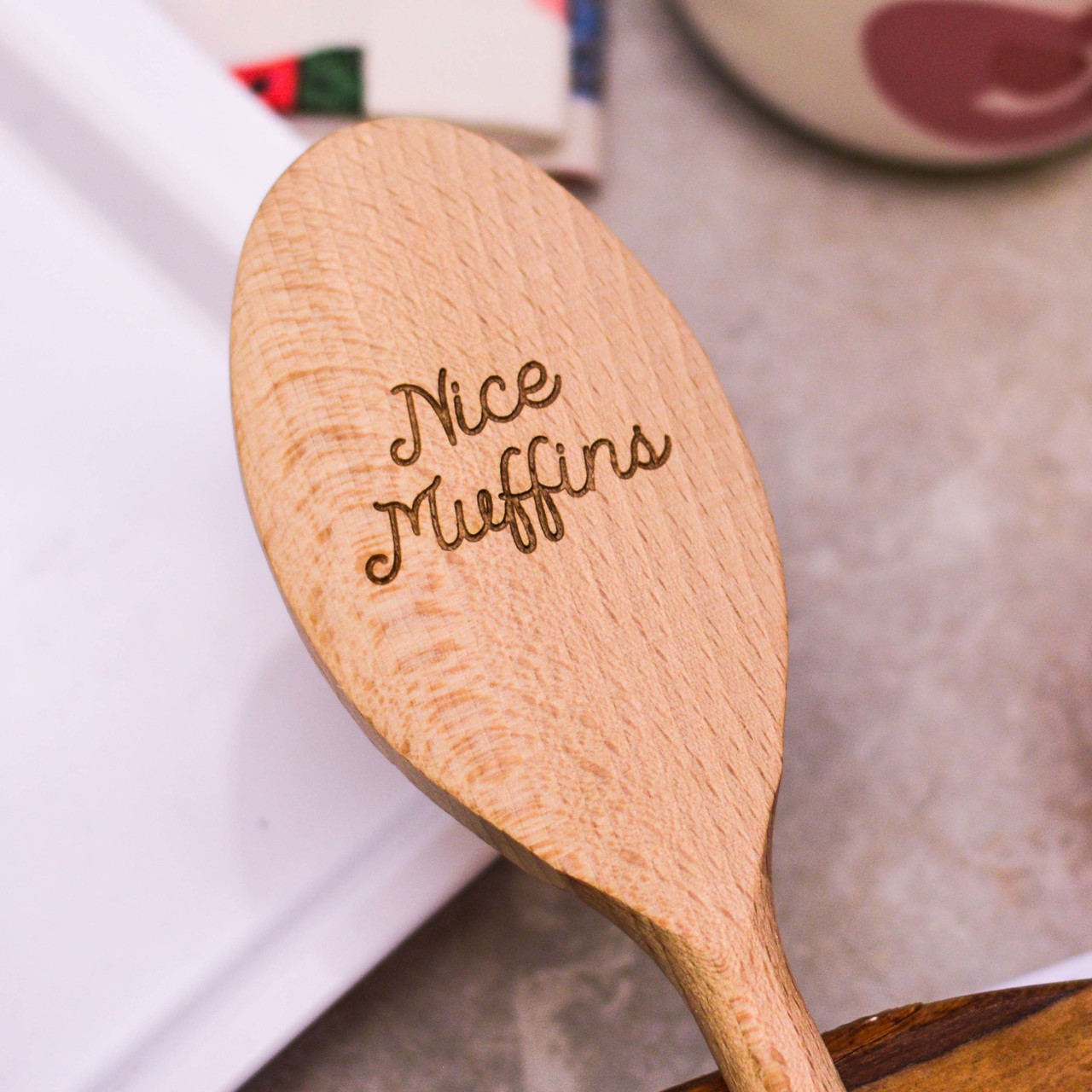 Personalised Wooden Wooden Spoon – Text Style 3 Valentines