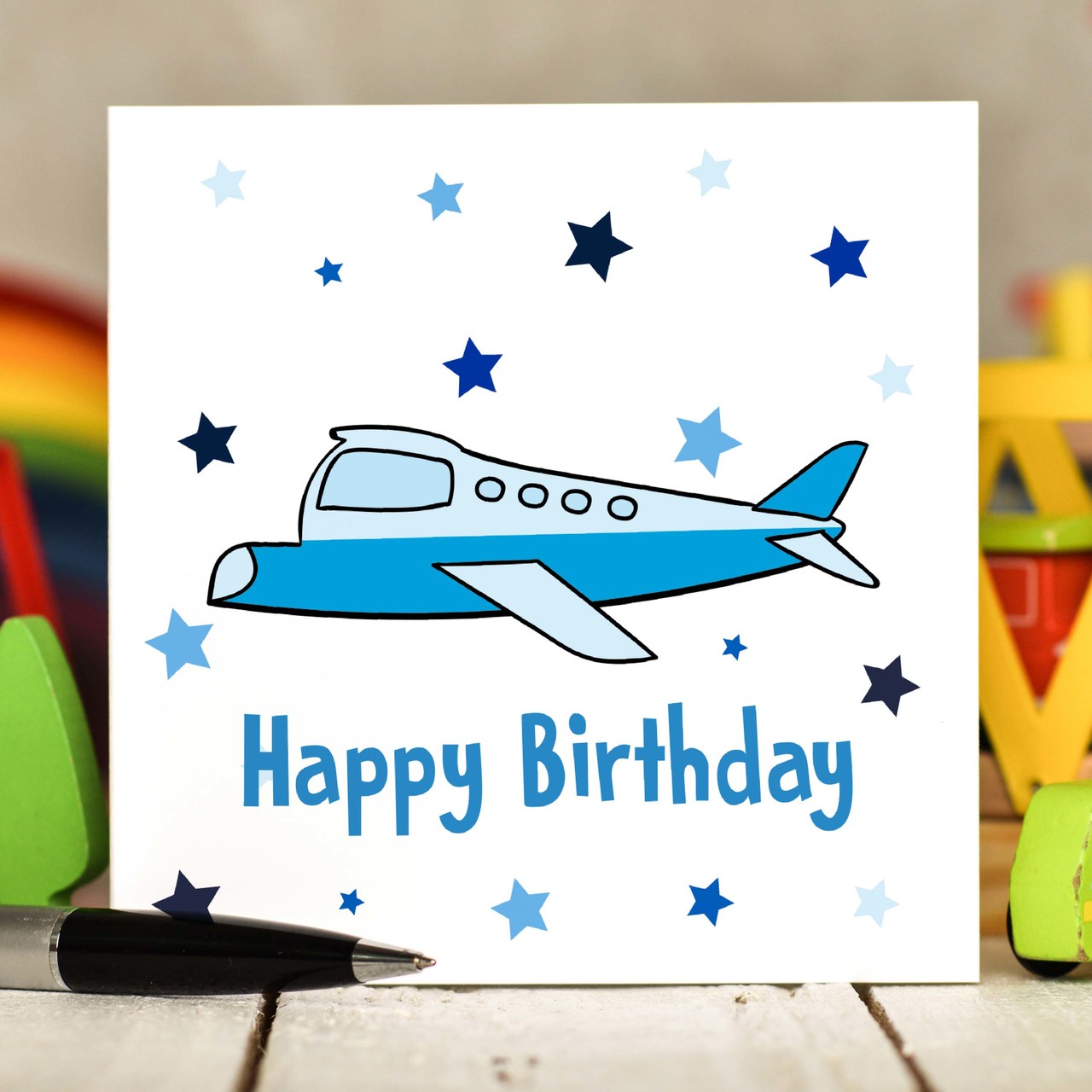 Plane Birthday Card
