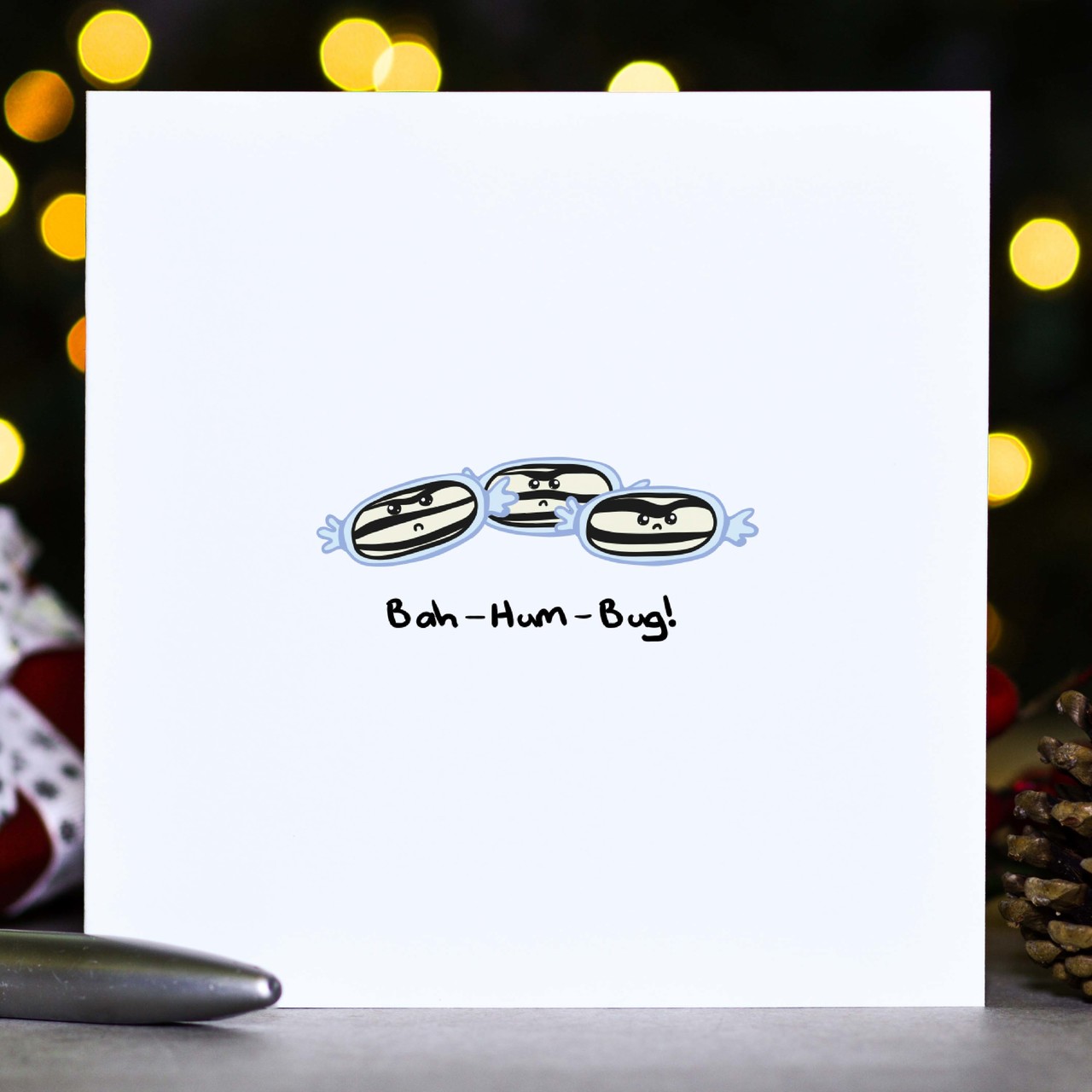 Bah-Hum-Bug! Christmas Card