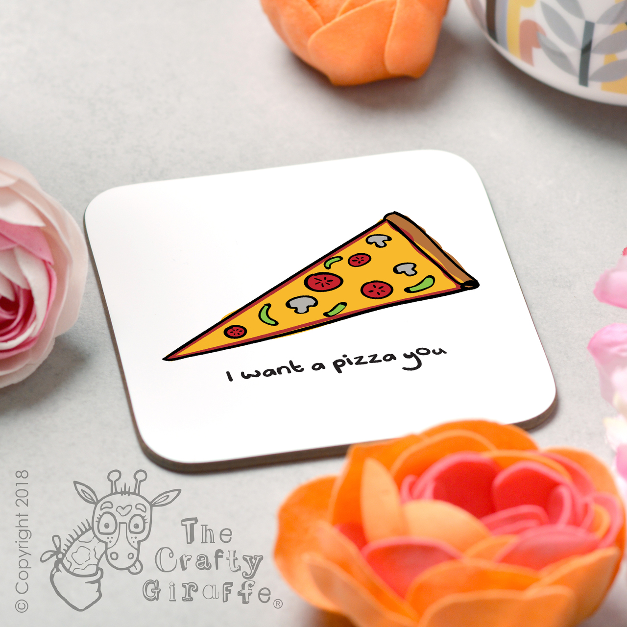 I want a pizza you Coaster
