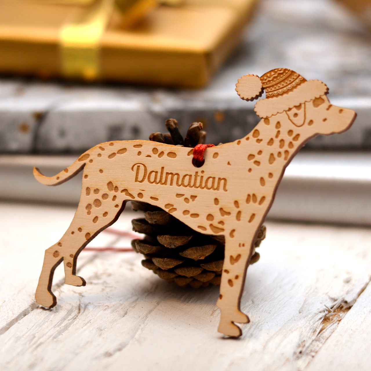 Personalised Dalmatian Decoration