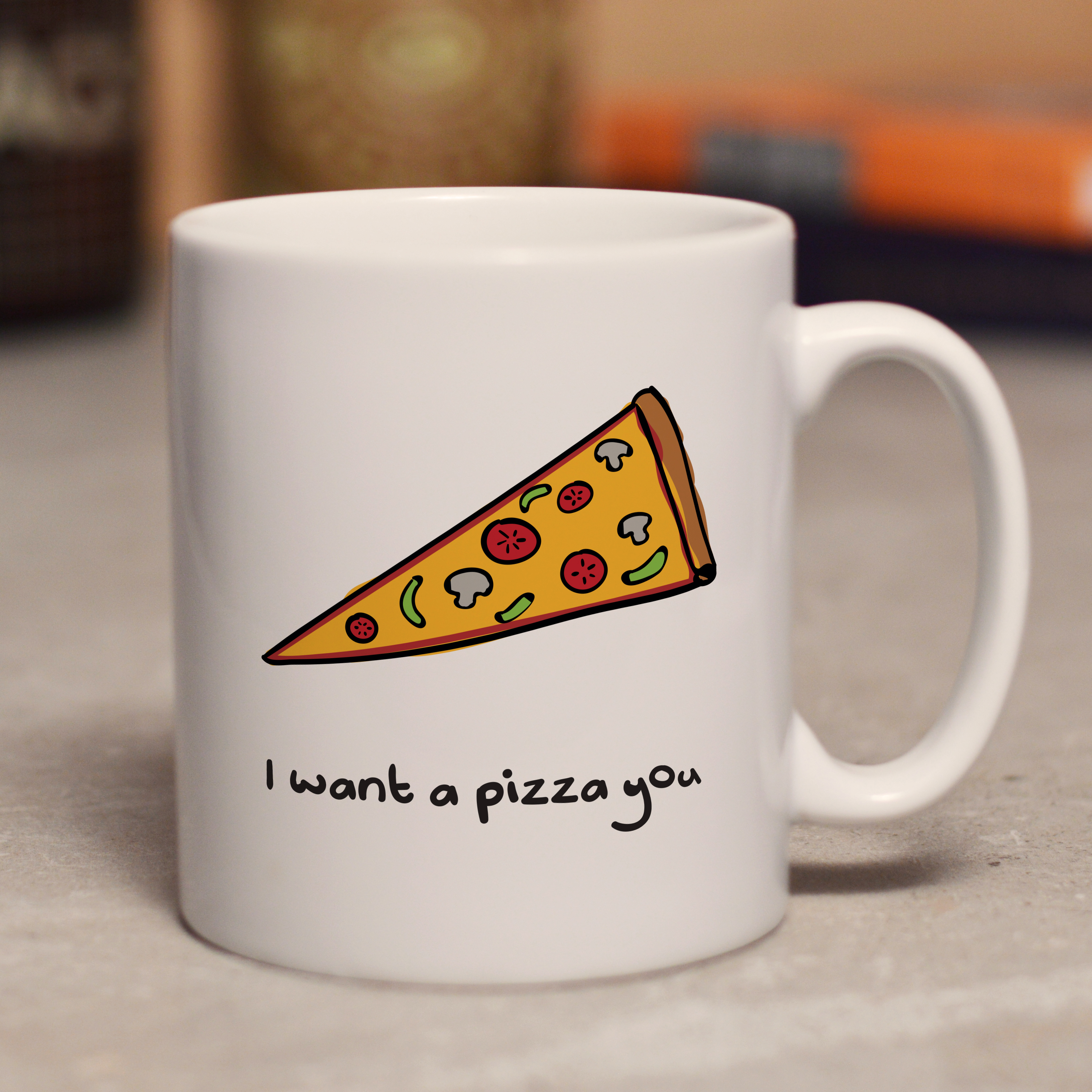 I want a pizza you mug