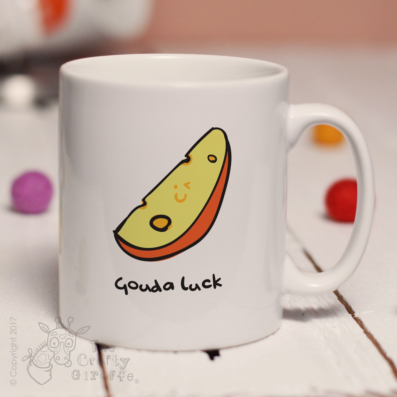 Gouda Luck mug