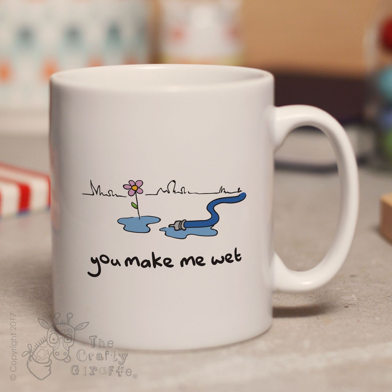You make me wet mug